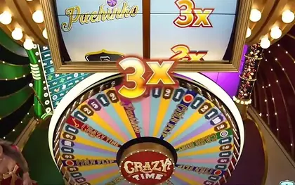 Crazy Time slot at Kinghills Casino